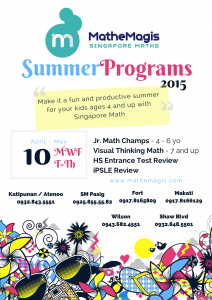 Math Enrichment Summer Programs
